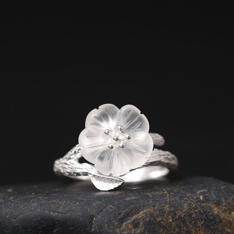 Lovely Flower - The Nevermore Rings 925 Silver – Unique Rings for Women by Nevermore Lifestyle & Tech | Silver
