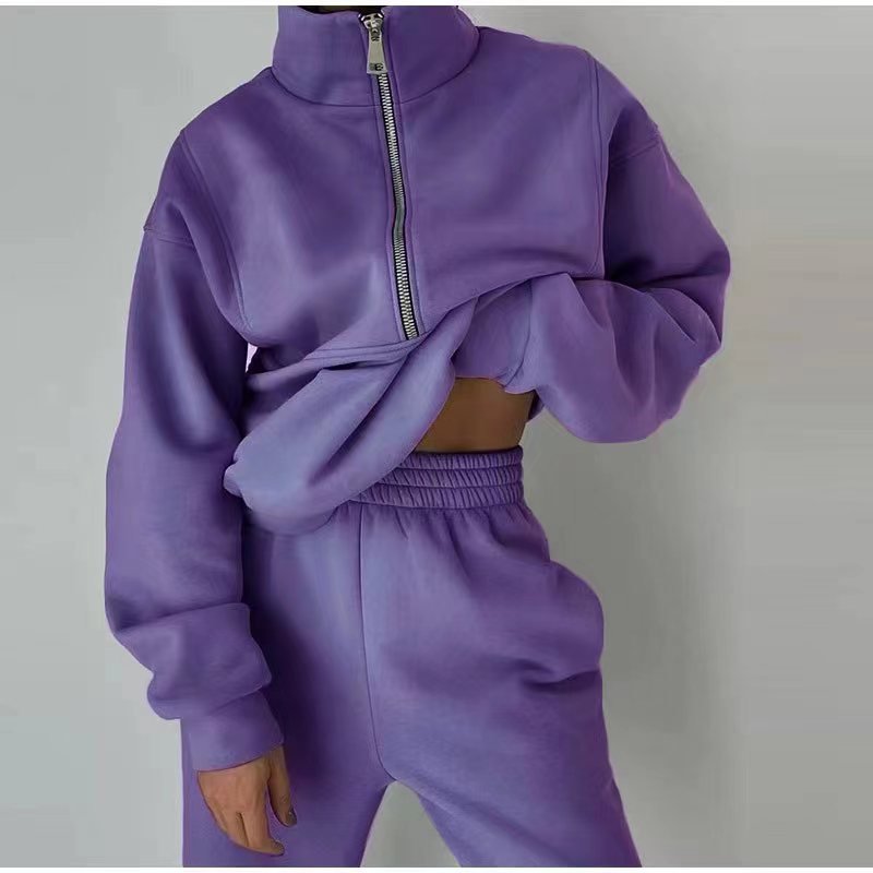 Lovey Mayten - The Nevermore Women's Set Tracksuit – Unique Trackskuit by Nevermore Lifestyle & Tech | 3XL Purple