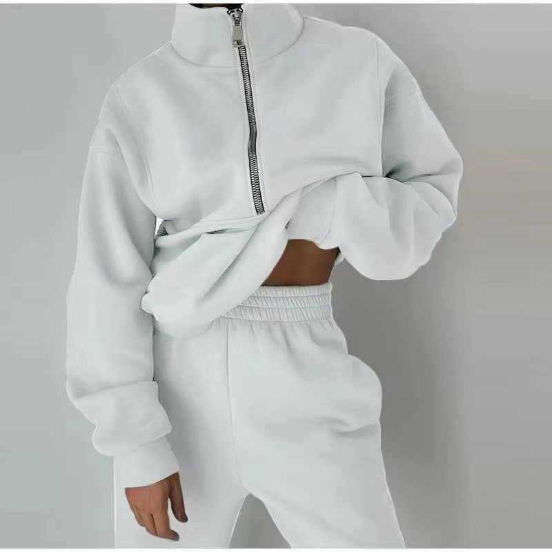 Lovey Mayten - The Nevermore Women's Set Tracksuit – Unique Trackskuit by Nevermore Lifestyle & Tech | 3XL White