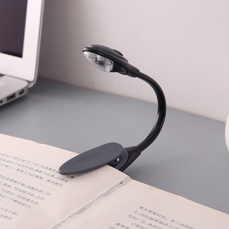 LumiClip - Mini LED Clip-On Book Light by The Nevermore