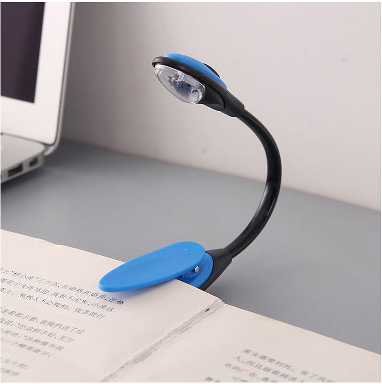 LumiClip - Mini LED Clip-On Book Light by The Nevermore