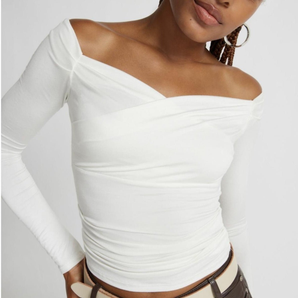 Luminescence - Slim Fit Blouse by The Nevermore – Unique Blouses by Nevermore Lifestyle & Tech | L Army Green