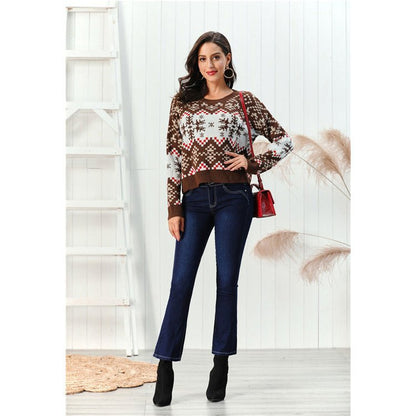 Luna Dream - Cotton Print Sweater by The Nevermore