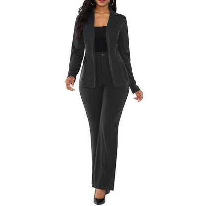 Luna Harbor – Elegant Women’s Two Piece Pants Suit by The Nevermore – Unique Suits by Nevermore Lifestyle & Tech | L Green