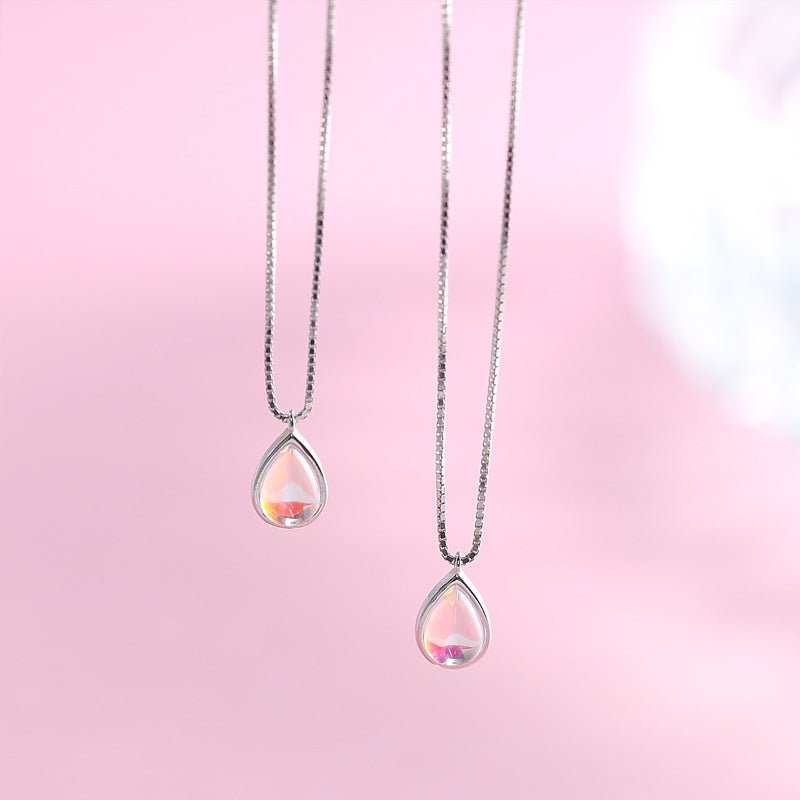 Lunaris Drop – Moonstone Pendant Necklace by The Nevermore – Unique Pendants - Necklaces by Nevermore Lifestyle & Tech | 925Silver