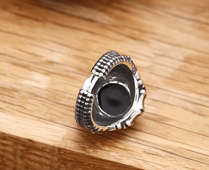 Luther - The Nevermore Silver Ring for Men and Women – Unique Rings for Men by Nevermore Lifestyle & Tech | Open End Universal Size