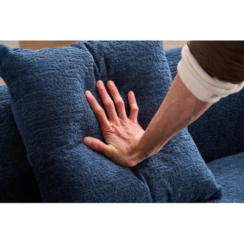 LY-025 Compression Sofa - 4-Seater Chenille by The Nevermore