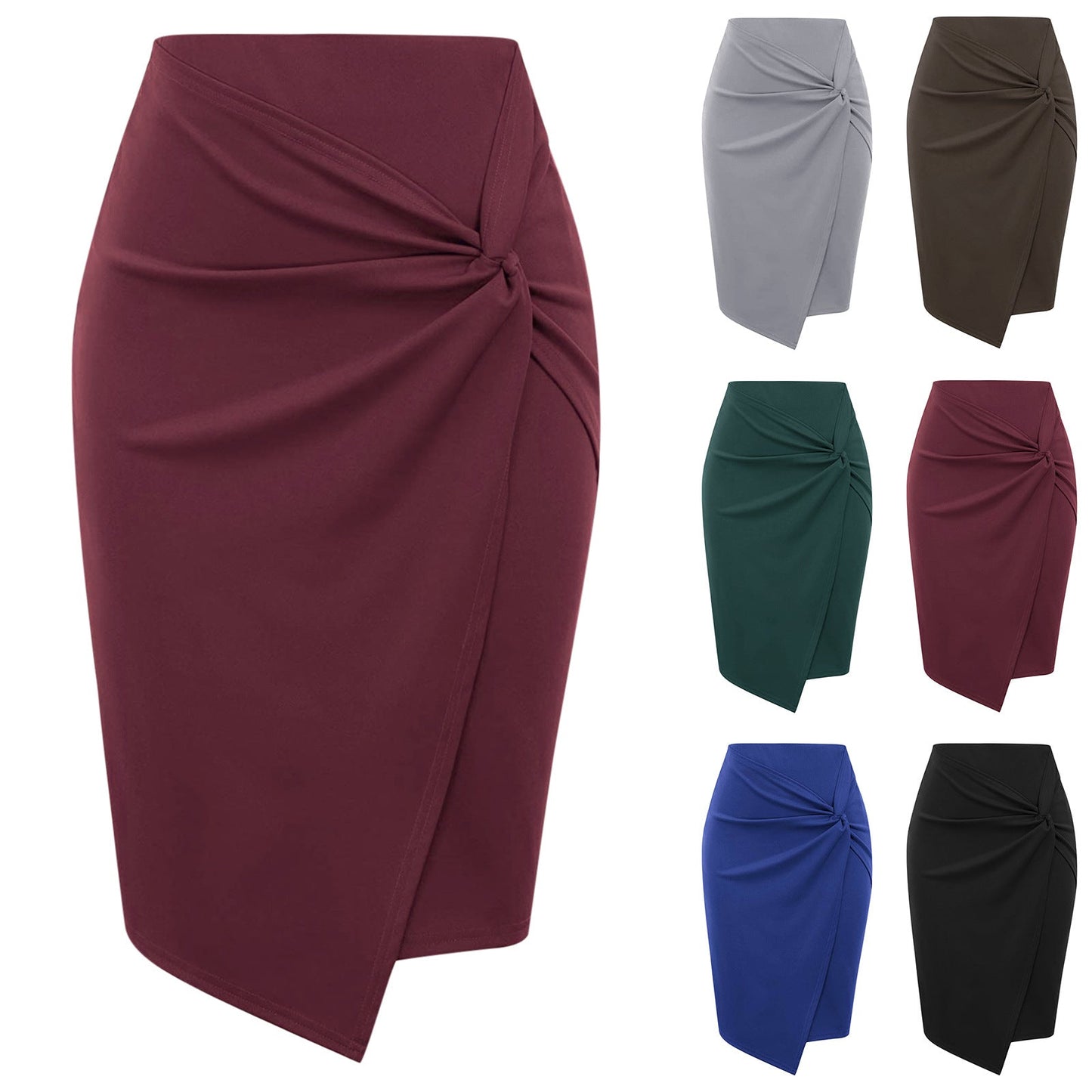 Maribeth - The Nevermore Women's Skirt – Unique Fashion for Women by Nevermore Lifestyle & Tech | 2XL Grey