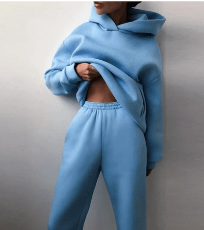 Marlie Idalee - The Nevermore Women's Tracksuit – Unique Fashion for Women by Nevermore Lifestyle & Tech | 3XL Blue
