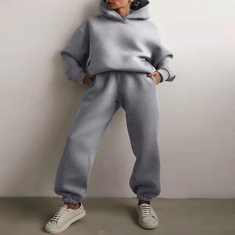 Marlie Idalee - The Nevermore Women's Tracksuit – Unique Fashion for Women by Nevermore Lifestyle & Tech | 2XL Light grey