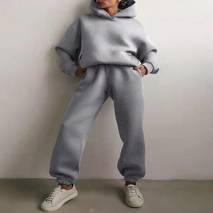 Marlie Idalee - The Nevermore Women's Tracksuit – Unique Fashion for Women by Nevermore Lifestyle & Tech | 2XL Light grey