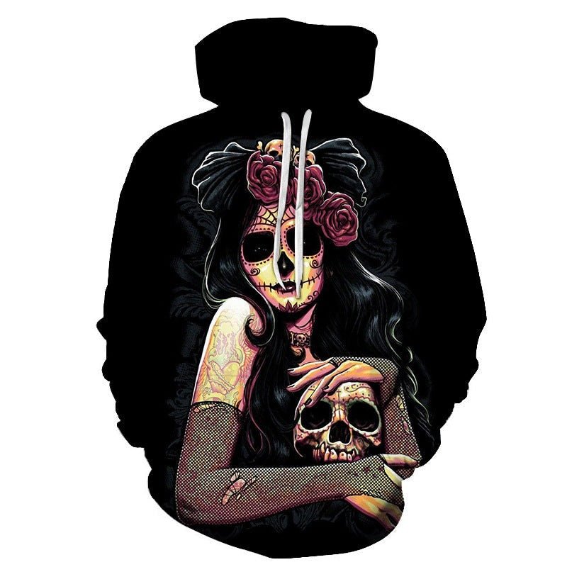 Marlowe Ethergate - The Nevermore Gothic Hoodie Sweatshirt for Women – Unique Gothic Hoodies by Nevermore Lifestyle & Tech | 2XL Black1
