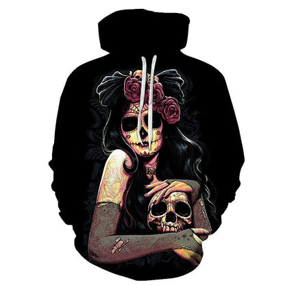 Marlowe Ethergate - The Nevermore Gothic Hoodie Sweatshirt for Women – Unique Gothic Hoodies by Nevermore Lifestyle & Tech | 2XL Black1
