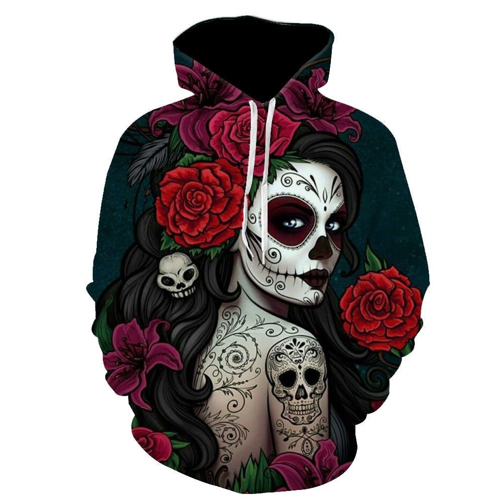 Marlowe Ethergate - The Nevermore Gothic Hoodie Sweatshirt for Women – Unique Gothic Hoodies by Nevermore Lifestyle & Tech | 2XL Black3
