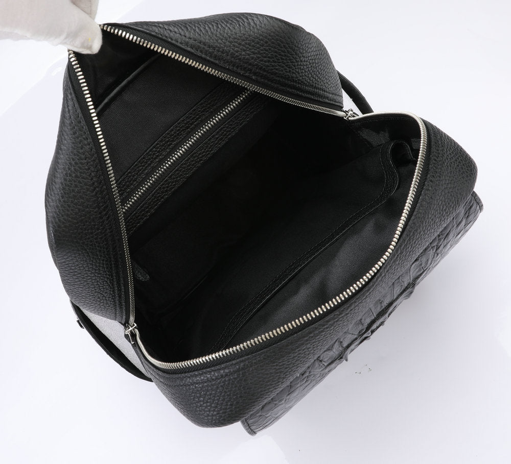 Masculine Expedition - Crocodile Leather Shoulder Bag by The Nevermore