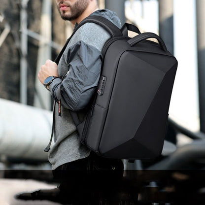 Masculine Explorer - Hard Shell Men's Backpack by The Nevermore