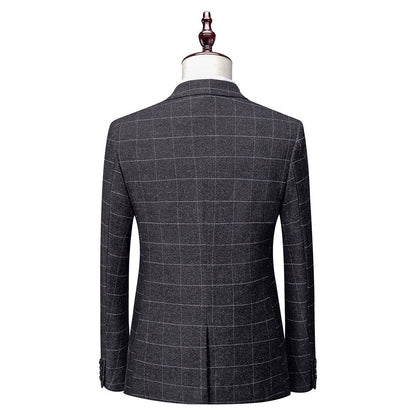 Mason Drake – Men's Business Suit by The Nevermore – Unique Suits by Nevermore Lifestyle & Tech | 2XL Dark Grey