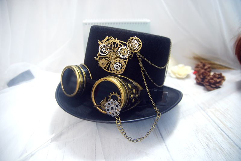 Mathias Ellingworth - The Nevermore Steampunk Hat – Unique Steampunk Fashion by Nevermore Lifestyle & Tech | 58cm Boys