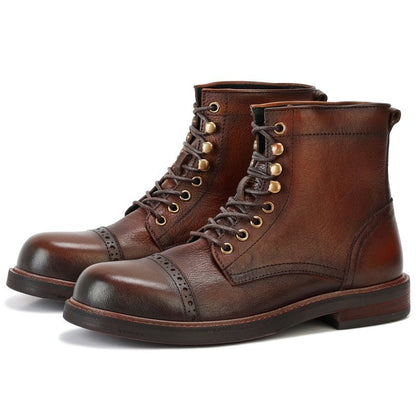 Maverick Leather Casual Boots for Men by The Nevermore – Unique Boots for Men by Nevermore Lifestyle & Tech | 38 Coffee