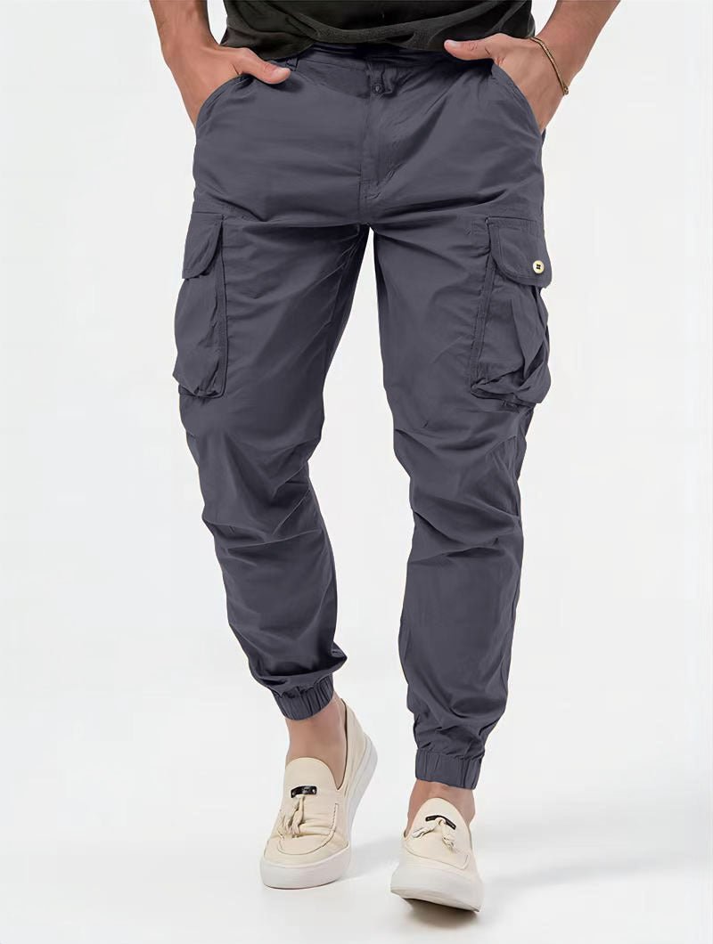 Maxwell Brassington - The Nevermore loose type Pants for Men – Unique Men's Fashion by Nevermore Lifestyle & Tech | L Gray