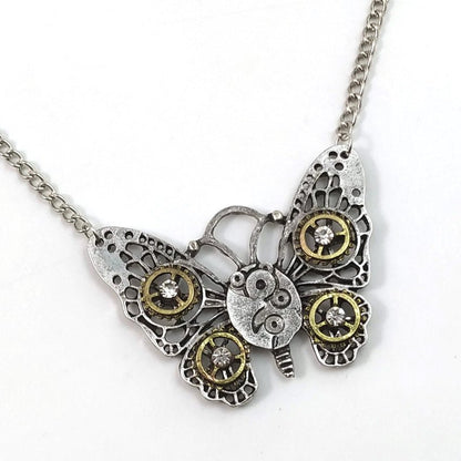 Mechanical Butterfly - The Nevermore Steampunk Pendant – Unique Pendants - Necklaces by Nevermore Lifestyle & Tech | SET2