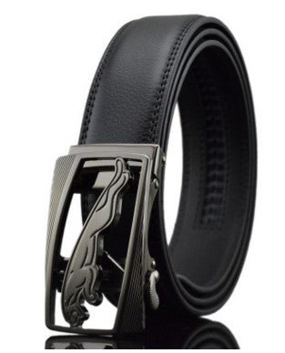Memphis Chase - The Nevermore Automatic Buckle Leather Belt – Unique Accessories by Nevermore Lifestyle & Tech | Gun buckle Tiger