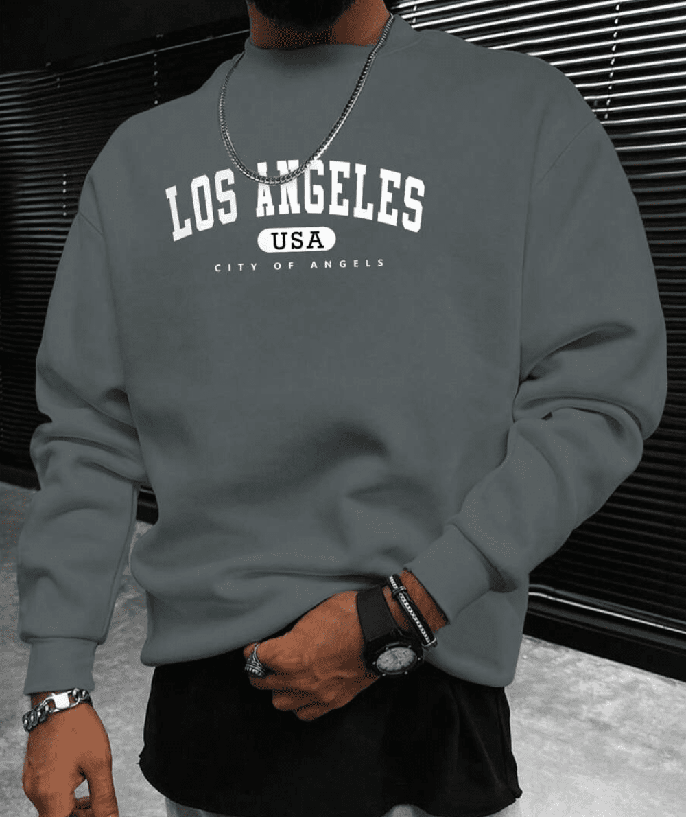 Metro Edge Henley - The Nevermore Sweaters – Unique Sweaters by Nevermore Lifestyle & Tech | 3XL Gray