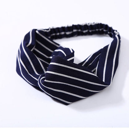 Middlebottom - Cross Fabric Headband by The Nevermore – Unique Headbands by Nevermore Lifestyle & Tech | Pink