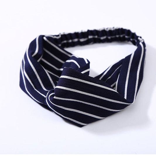 Middlebottom - Cross Fabric Headband by The Nevermore – Unique Headbands by Nevermore Lifestyle & Tech | Pink