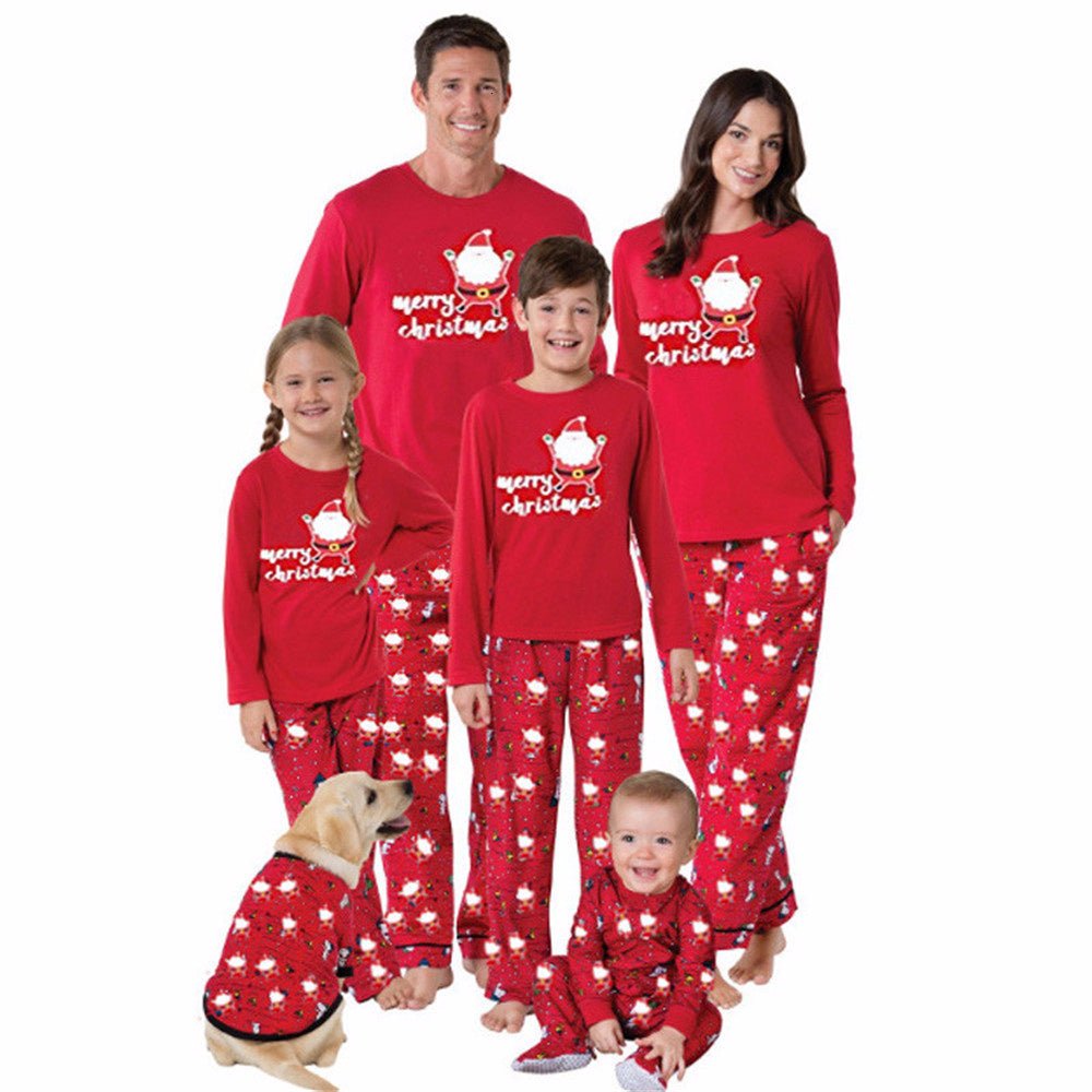 Mistletoe Whisper – Two Piece Christmas Pajamas by The Nevermore – Unique Christmas by Nevermore Lifestyle & Tech | 100 Red