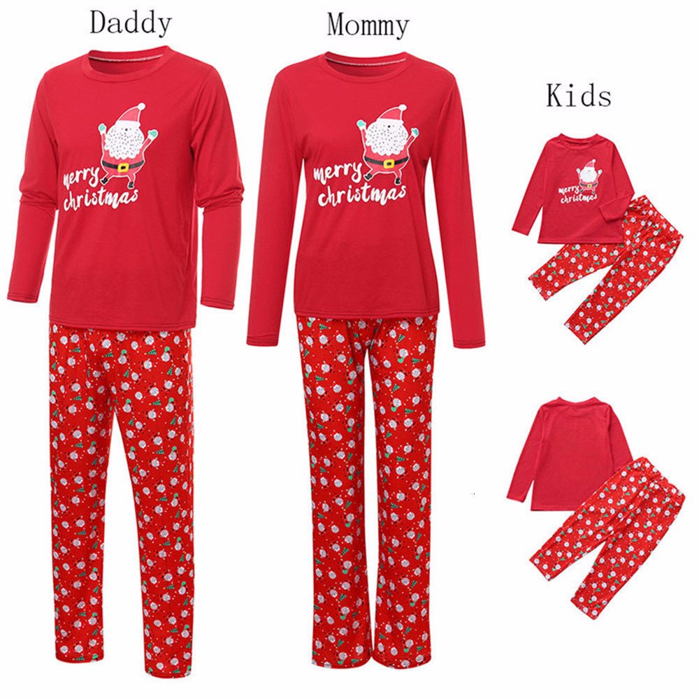 Mistletoe Whisper – Two Piece Christmas Pajamas by The Nevermore – Unique Christmas by Nevermore Lifestyle & Tech | 100 Red