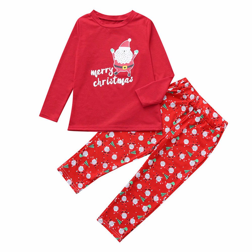 Mistletoe Whisper – Two Piece Christmas Pajamas by The Nevermore – Unique Christmas by Nevermore Lifestyle & Tech | 100 Red