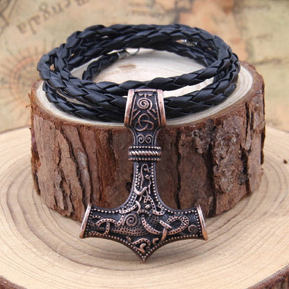 Mjolnir's Might Viking Amulet Pendant - The Nevermore Norse Pendant