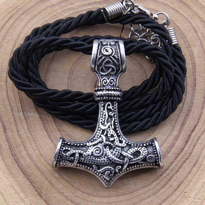 Mjolnir's Might Viking Amulet Pendant - The Nevermore Norse Pendant