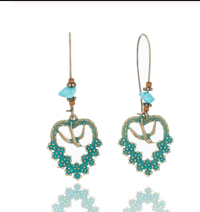 Moonfin - The Nevermore Boho Retro Earrings – Unique Boho Jewelry by Nevermore Lifestyle & Tech |