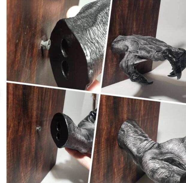 Morgana Drake - The Nevermore Gothic Home Decore Demon Claw Demon Eye Witch Arm Wall Hanging Resin Ornament – Unique Home Decor by Nevermore Lifestyle & Tech | Black