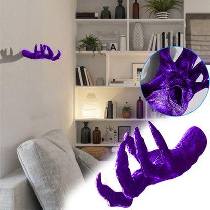 Morgana Drake - The Nevermore Gothic Home Decore Demon Claw Demon Eye Witch Arm Wall Hanging Resin Ornament – Unique Home Decor by Nevermore Lifestyle & Tech | Purple