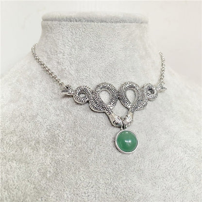 Mournshade – Gothic Necklace Snake by The Nevermore – Unique Gothic Jewelry by Nevermore Lifestyle & Tech | AQ1168