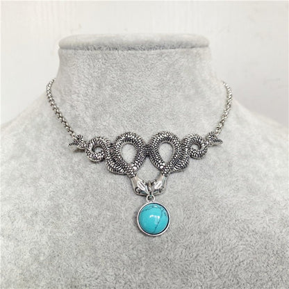 Mournshade – Gothic Necklace Snake by The Nevermore – Unique Gothic Jewelry by Nevermore Lifestyle & Tech | AQ1172
