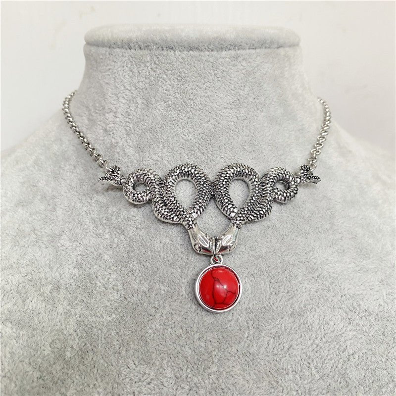 Mournshade – Gothic Necklace Snake by The Nevermore – Unique Gothic Jewelry by Nevermore Lifestyle & Tech | AQ1174
