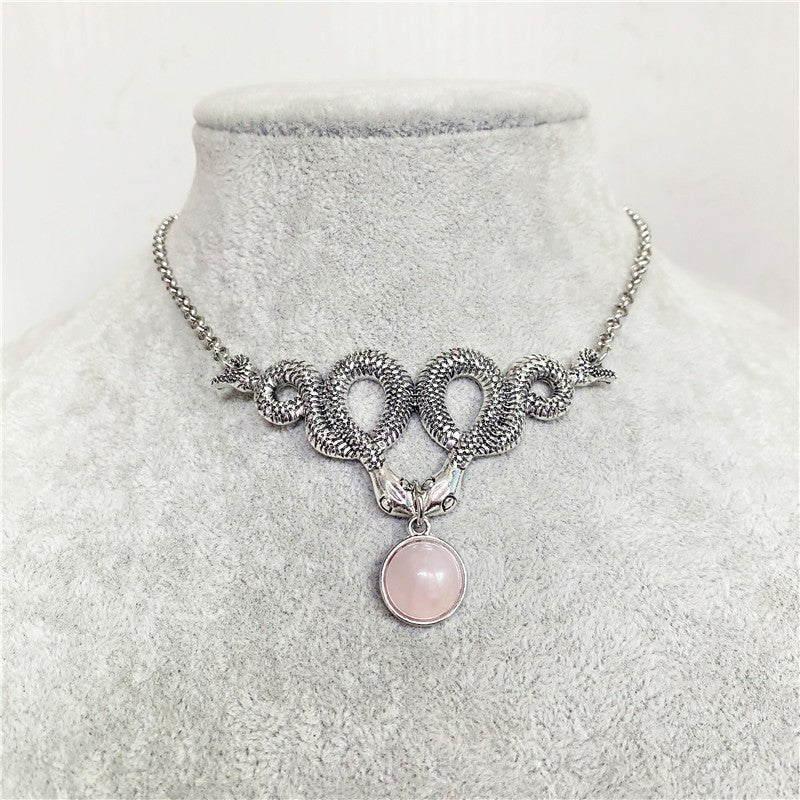 Mournshade – Gothic Necklace Snake by The Nevermore – Unique Gothic Jewelry by Nevermore Lifestyle & Tech | AQ1178
