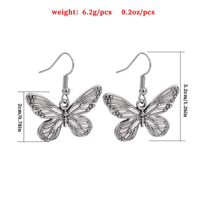 Mystic Midge - The Nevermore Women`s Earrings Butterfly – Unique Jewelry by Nevermore Lifestyle & Tech | White K