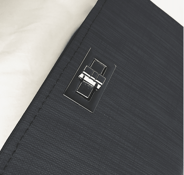 Mystique Luxe - Compact Women's Shoulder Bag by The Nevermore – Unique Bags by Nevermore Lifestyle & Tech | Black