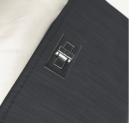 Mystique Luxe - Compact Women's Shoulder Bag by The Nevermore – Unique Bags by Nevermore Lifestyle & Tech | Black