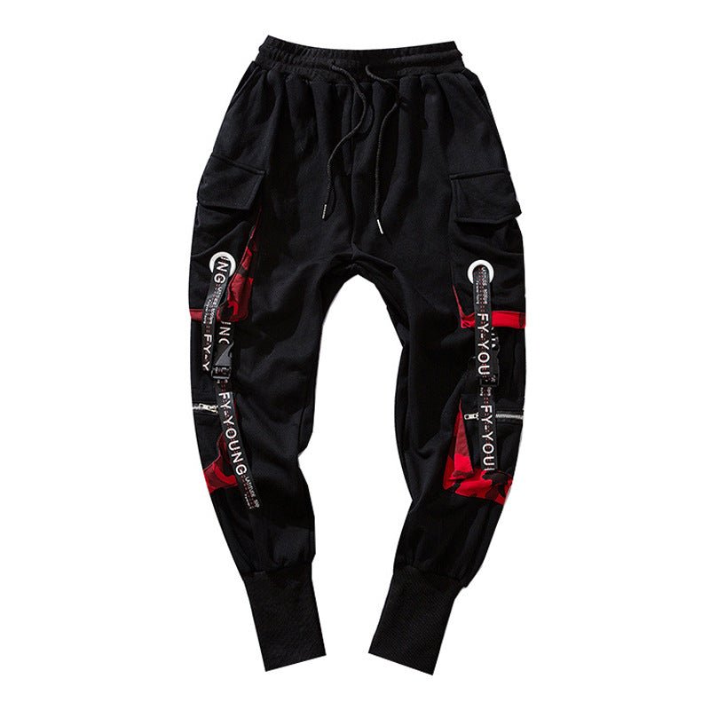 Nairn - The Nevermore Pants for Men Street hiphop – Unique Men's Fashion by Nevermore Lifestyle & Tech | L Black