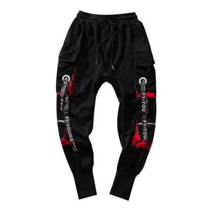Nairn - The Nevermore Pants for Men Street hiphop – Unique Men's Fashion by Nevermore Lifestyle & Tech | L Black