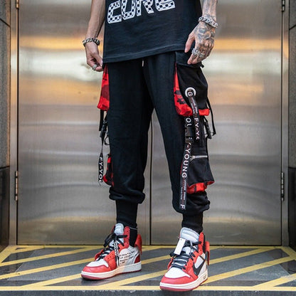 Nairn - The Nevermore Pants for Men Street hiphop – Unique Men's Fashion by Nevermore Lifestyle & Tech | L Black