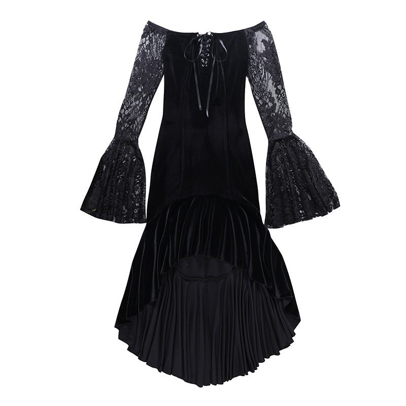 Narcissa - The Nevermore Gothic Dress for Women – Unique Gothic Fashion for Women by Nevermore Lifestyle & Tech | L Black