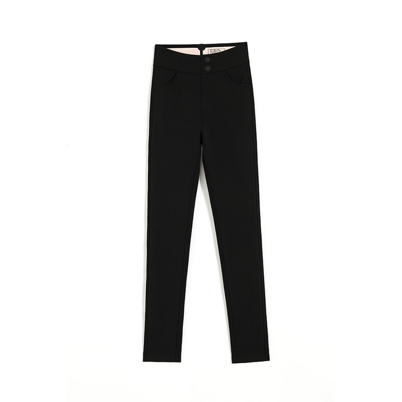 Navid - The Nevermore Women's Leggings – Unique Fashion for Women by Nevermore Lifestyle & Tech | L Two Buttons Austrian Fleece