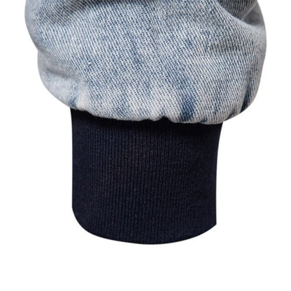 Neo Unity - The Nevermore Plush Denim Jacket for Men – Unique Men's Fashion by Nevermore Lifestyle & Tech | L Dark Blue